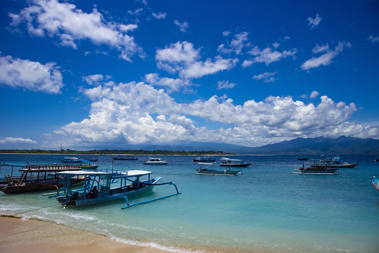 beach, sea, sky